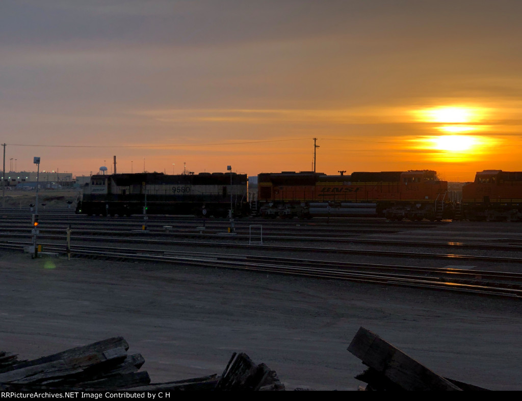 BNSF 9580/8451